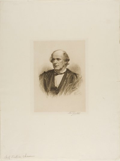 Porträt von Oberster Richter Chase von Max Rosenthal