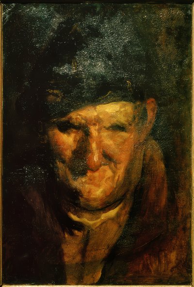 Kopf eines Bauern von Max Slevogt