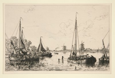 In Zaandam, Holland von Maxime Lalanne