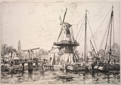 In Haarlem, Holland, 1877 von Maxime Lalanne