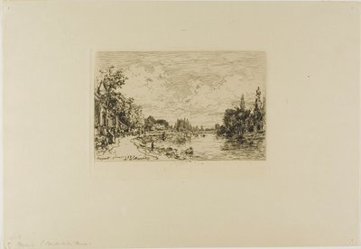 Ansicht von Nogent von Maxime Lalanne