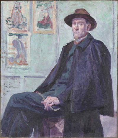 Porträt von Félix Fénéon, 1901 von Maximilien Luce