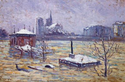 Die Flut, 1910 von Maximilien Luce
