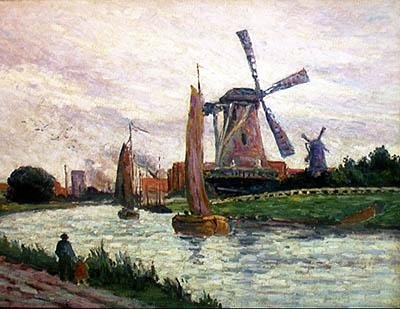 Die Windmühle von Maximilien Luce