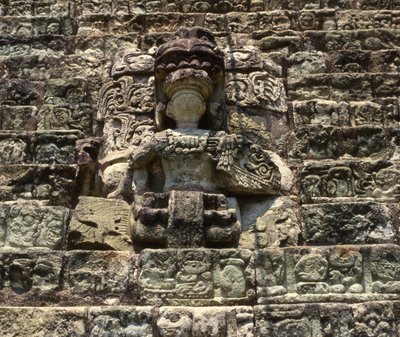 Hieroglyphische Statue von Copan von Mayan