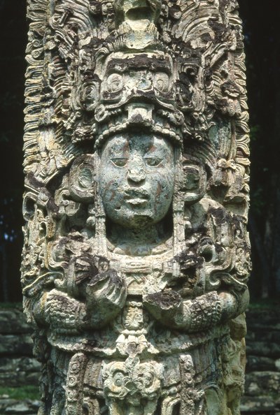 Copan Stela H von Mayan