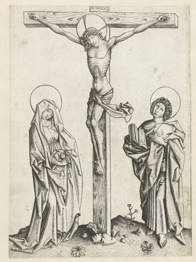 Christus am Kreuz von Meester E.S.