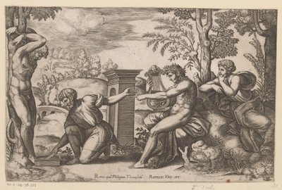Apollo und Marsyas von Meester van de Dobbelsteen