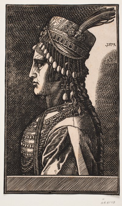 Edle türkische Dame von Melchior Lorck