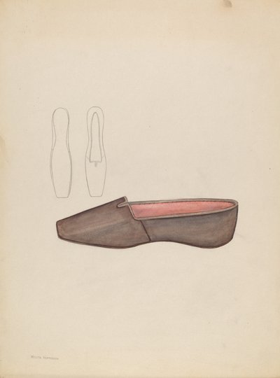 Pantoffel von Melita Hofmann