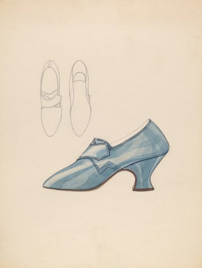Damenschuh, um 1936 von Melita Hofmann