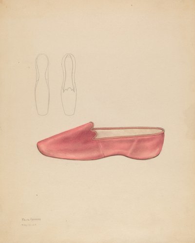 Damenschuh, ca. 1936 von Melita Hofmann
