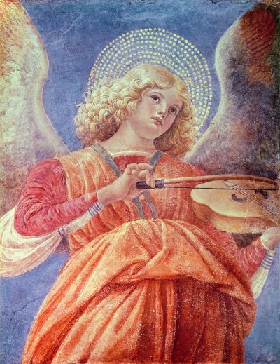 Musikalischer Engel mit Violine von Melozzo da Forli