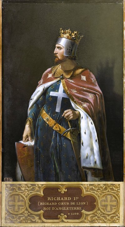 Richard I. Löwenherz, 1841 von Merry Joseph Blondel