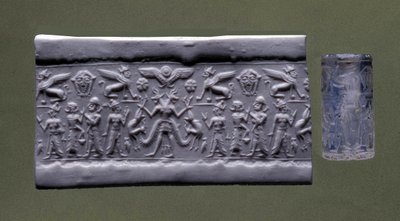 Zylindersiegel, Nordsyrien von Mesopotamian Mesopotamian