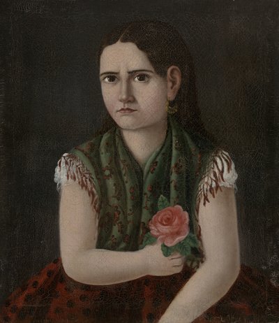 Porträt einer Frau, um 1880 von Mexican School