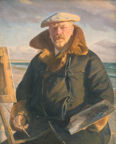 Selbstporträt von Michael Ancher