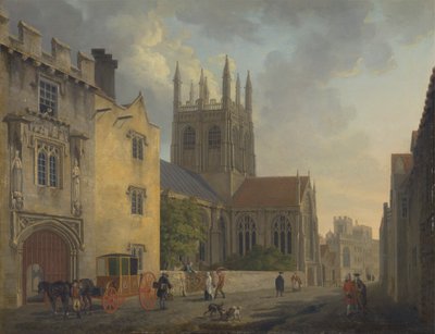 Merton College, Oxford von Michael Angelo Rooker