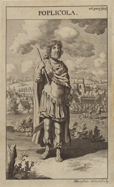 Publius Valerius Publicola, römischer Konsul von Michael Burghers