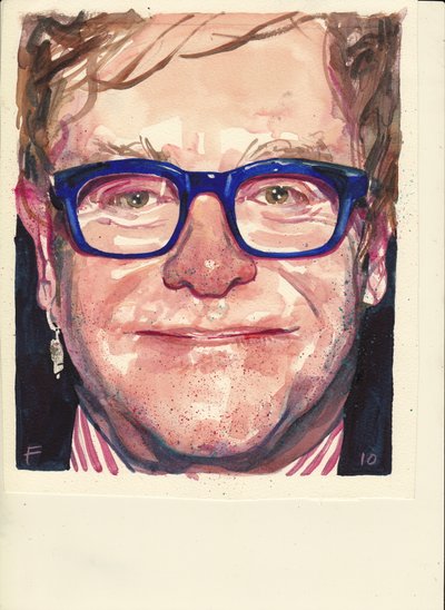 Elton John von Michael Frith