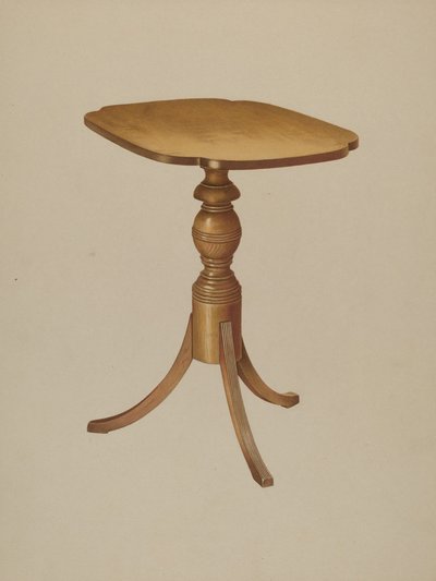 Tisch, 1935-1942 von Michael Riccitelli