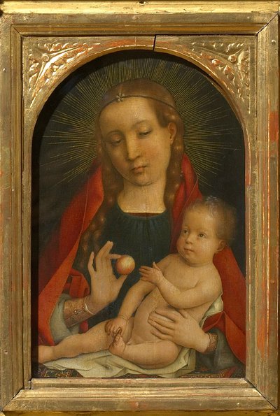 Die Jungfrau und das Kind, ca. 1485 von Michael Sittow