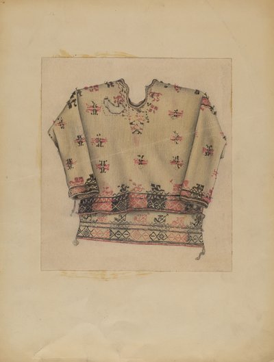 Besticktes Frauenkleid von Michael Trekur