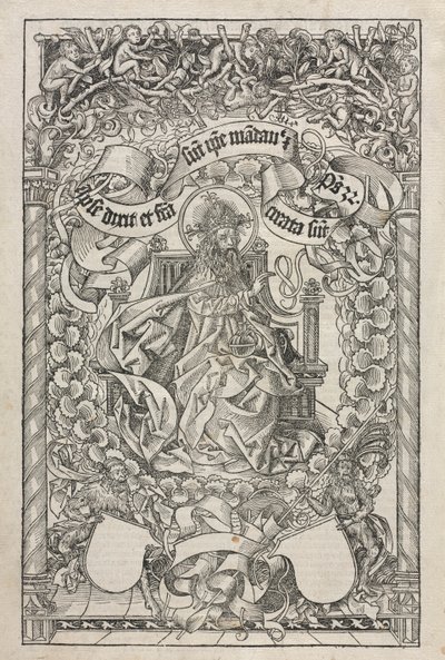 Nürnberger Chronik: Das Emblem von Michael Wolgemut