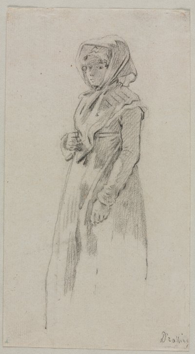 Figur einer Frau von Michel Martin Drolling