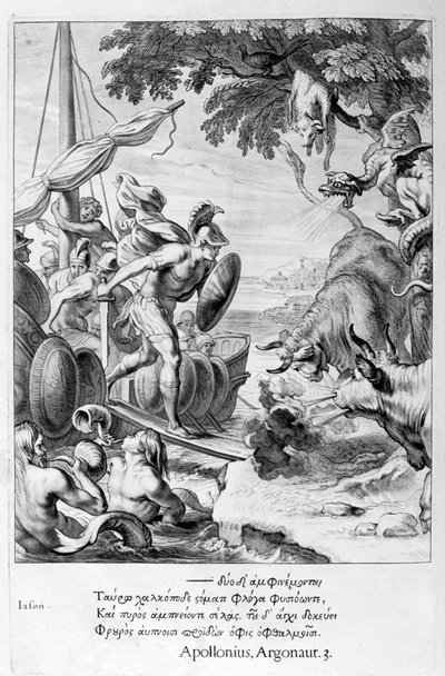 Jason und die Argonauten, 1655 von Michel de Marolles