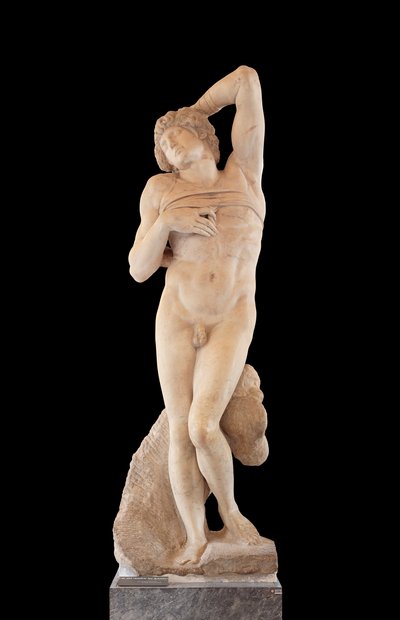 Gefangener, bekannt als Der sterbende Sklave von Michelangelo Buonarroti