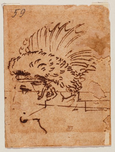 Kammkopf von Michelangelo Buonarroti
