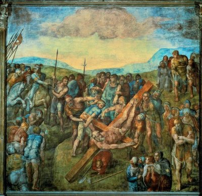 Kreuzigung Petri von Michelangelo Buonarroti