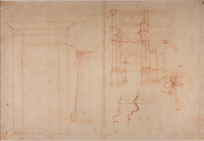 Studien von römischen Denkmälern von Michelangelo Buonarroti