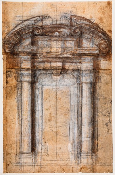 Studie für Porta Pia von Michelangelo Buonarroti