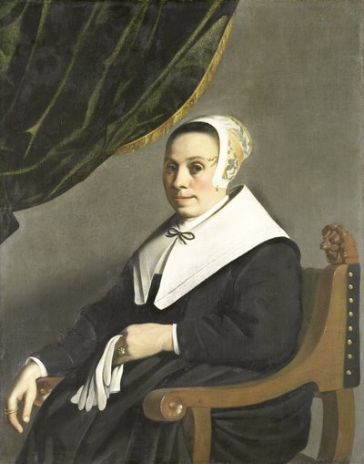 Porträt einer Frau von Michiel Nouts