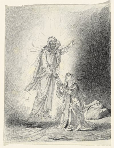 Berühre mich nicht; Noli me tangere von Mihaly von Zichy