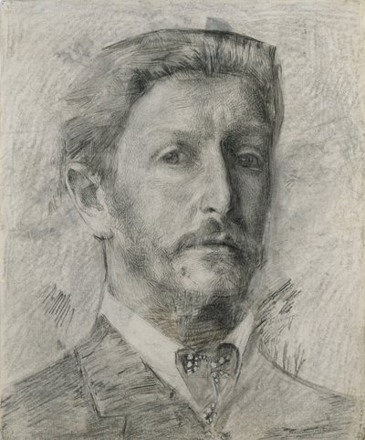 Selbstporträt, 1904-1905 von Mikhail Aleksandrovich Vrubel
