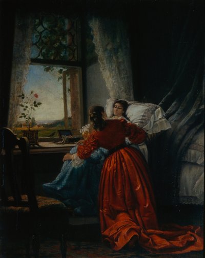 Krankenbesuch von Mikhail Petrovich Klodt Baron