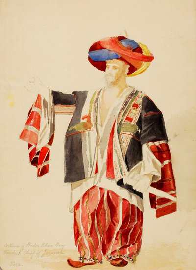 Kostüm von Beder Khan Bey, n.d. von Miner Kilbourne Kellogg