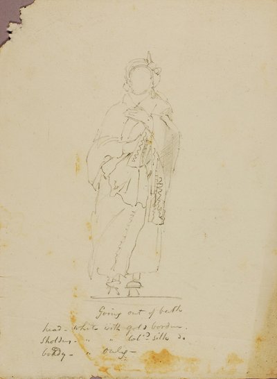 Figurenstudie (Bad verlassen) von Miner Kilbourne Kellogg
