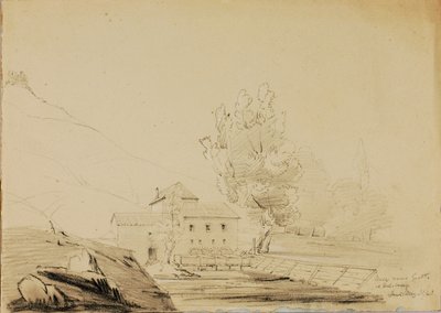 Mühle in der Nähe der Grotte, Aldberg von Miner Kilbourne Kellogg