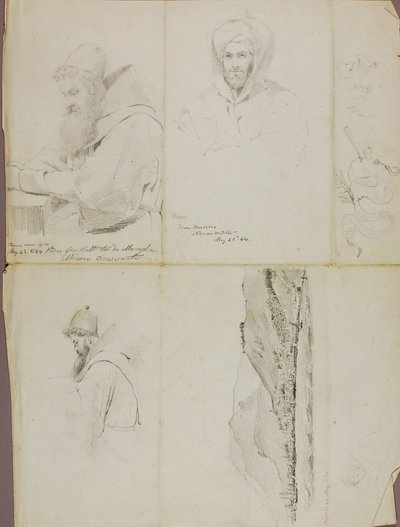 Studien - Landschaft und Porträt von Miner Kilbourne Kellogg