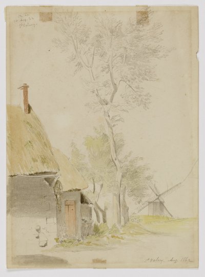 Windmühle, St. Valery von Miner Kilbourne Kellogg