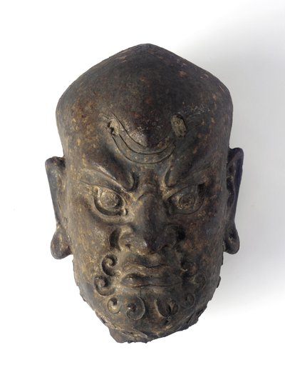 Kopf einer Gottheit von Ming Dynasty Chinese School