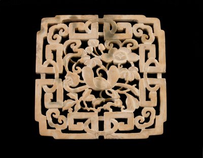 Plakette (Pai) von Ming Dynasty Chinese School