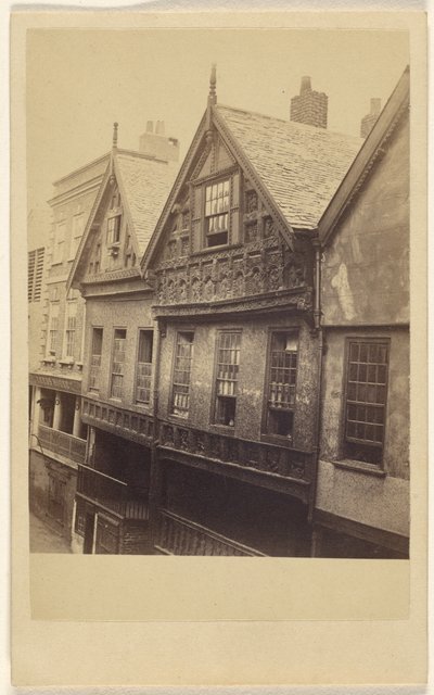 Chester, Ansicht der Gebäude von Minshull and Hughes