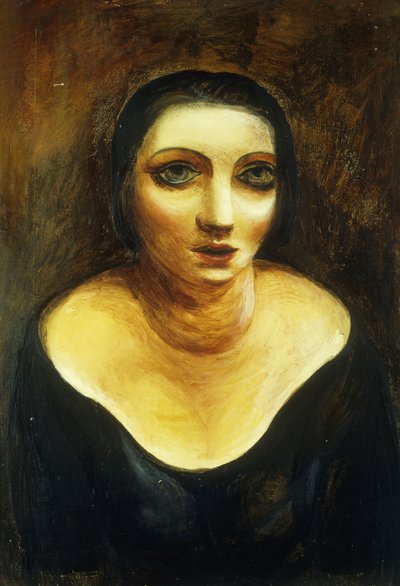Kiki mit Dekolleté von Moise Kisling