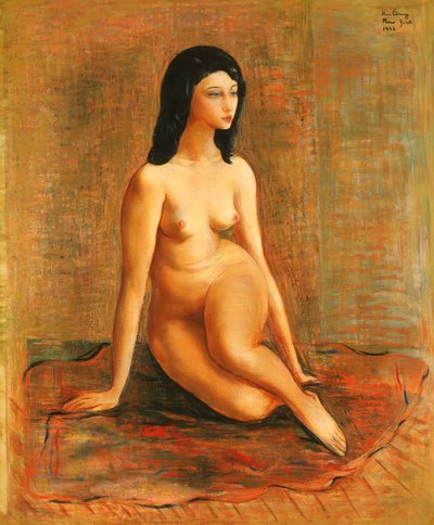 Sitzender Akt von Moise Kisling