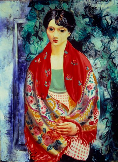 Polnisches Mädchen, 20. Jahrhundert von Moise Kisling